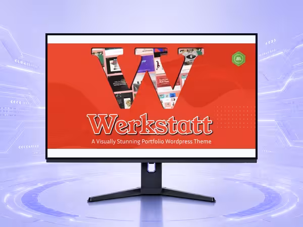 Werkstatt WordPress Theme - Modern Responsive Website Builder Template product preview