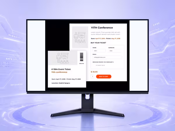 YITH Event Tickets WooCommerce Plugin - Booking, Subscription, and Scheduling Tools product preview