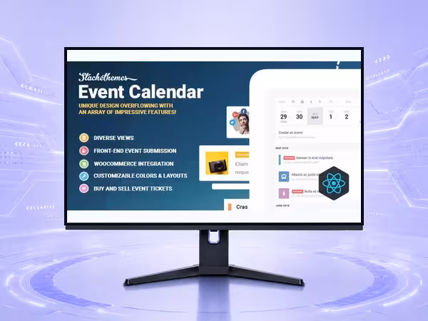 Stachethemes Event Calendar WordPress Plugin - Booking, Calendar, and Scheduling Workflow Tools product preview