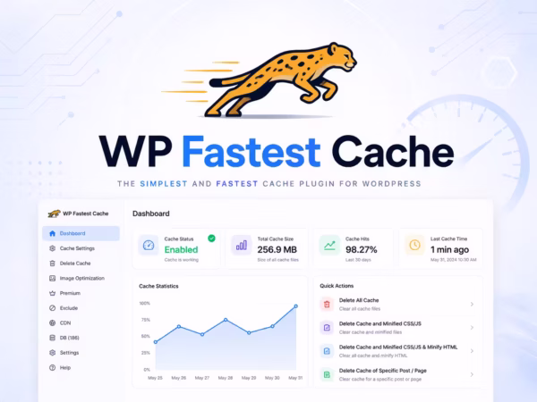 WP Fastest Cache WordPress Plugin – Page Caching & Website Speed Optimization