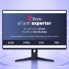 Exporter for eForm WordPress Plugin - Form Builder and Data Collection Tools product preview