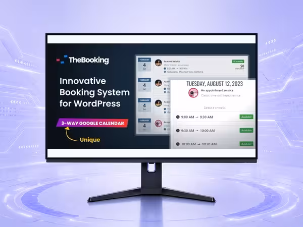 Team Booking WordPress Plugin - Booking, Calendar, and Scheduling Workflow Tools product preview