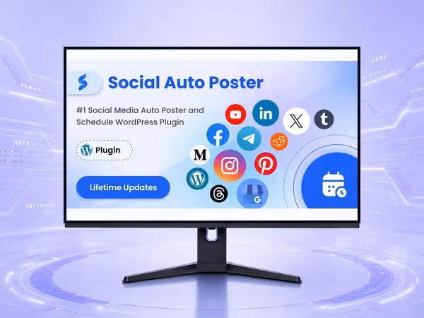 Social Auto Poster WordPress Plugin - Social Marketing and Growth Automation Tools product preview