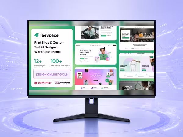 TeeSpace WooCommerce Theme - Responsive Store Builder for eCommerce Websites product preview