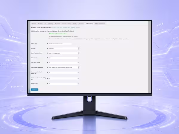 WooCommece Payment Gateway Based Fees WooCommerce Plugin - Store Management and eCommerce Workflow Tools product preview