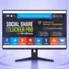 Social Share & Locker Pro WordPress Plugin - Social Marketing and Growth Automation Tools product preview
