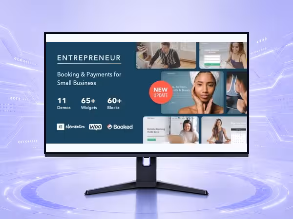 Entrepreneur WooCommerce Theme - Responsive Store Builder for eCommerce Websites product preview