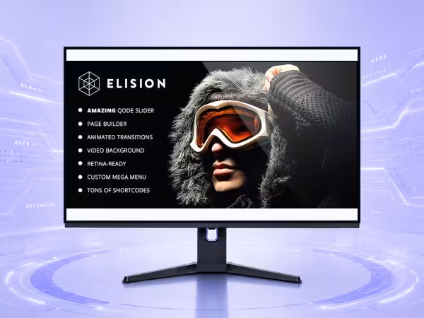 Elision WordPress Theme - Clean Blog and Magazine Publishing Layout product preview