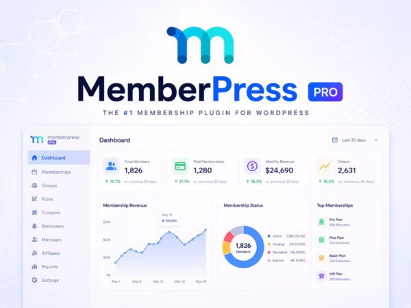 MemberPress Pro WordPress Plugin – Membership, Subscription & Paywall System