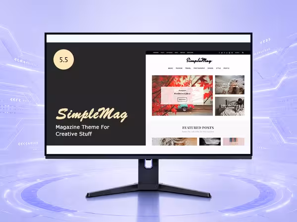 SimpleMag WooCommerce Theme - Responsive Store Builder for eCommerce Websites product preview