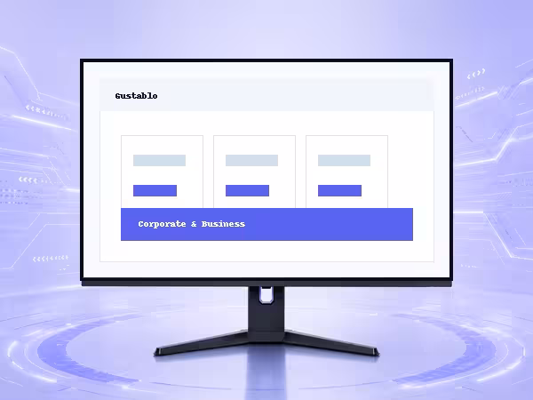 Gustablo WordPress Theme - Modern Responsive Website Builder Template product preview