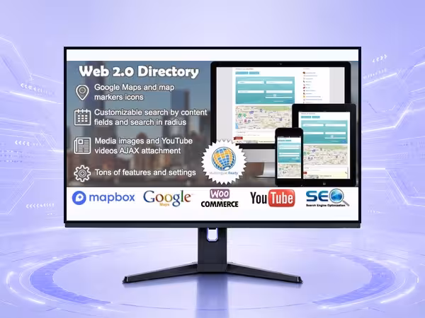 Web 2.0 Directory WordPress Plugin - Media, Gallery, and Content Display Tools product preview