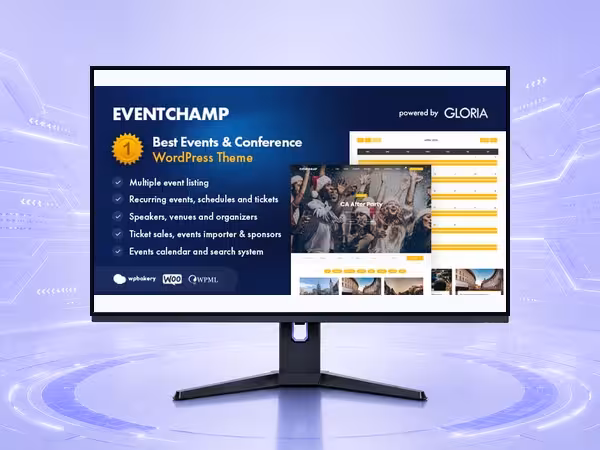 Event Champ WooCommerce Theme - Responsive Store Builder for eCommerce Websites product preview