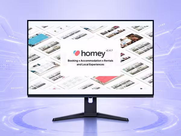 Homey WordPress Theme - Modern Responsive Website Builder Template product preview