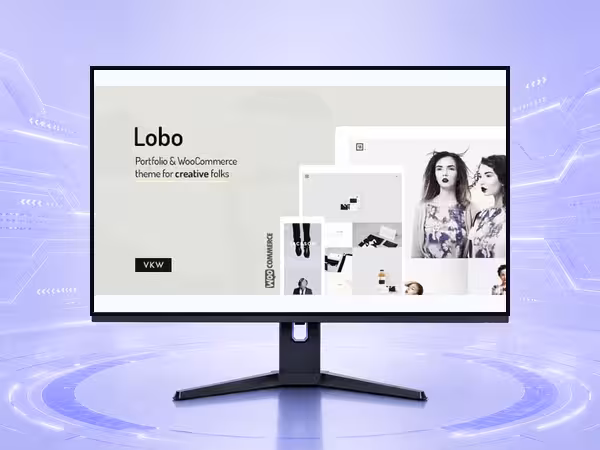 Lobo WordPress Theme - Modern Responsive Website Builder Template product preview
