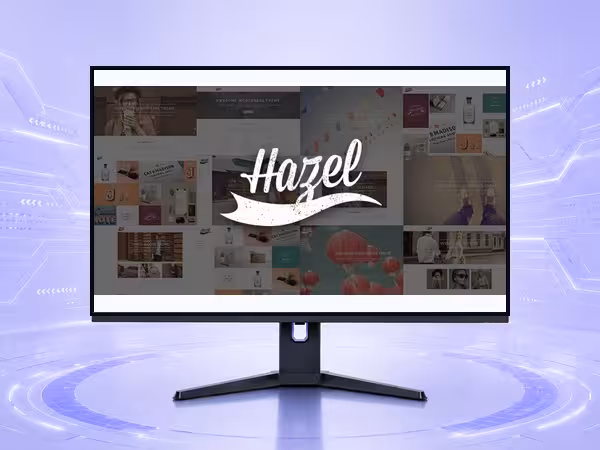 Hazel WordPress Theme - Modern Responsive Website Builder Template product preview
