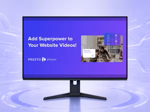 Presto Player Pro WordPress Plugin - Video Player, LMS, and Marketing Video Tools product preview