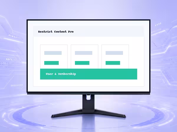 Restrict Content Pro WordPress Plugin - Membership, User, and Community Tools product preview