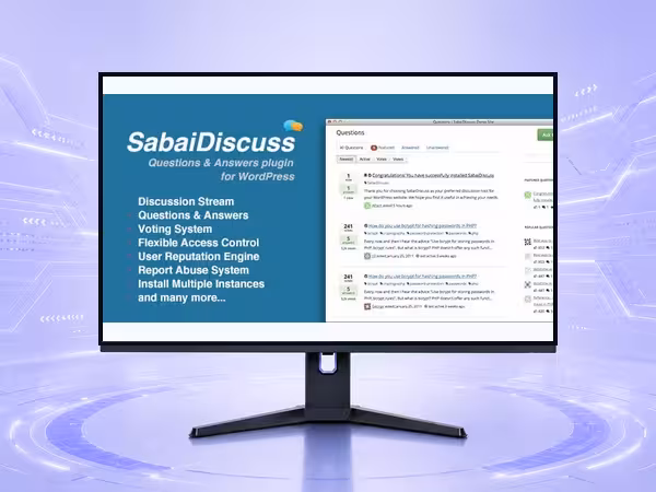 Sabai Discuss WordPress Plugin - Membership, User, and Community Tools product preview