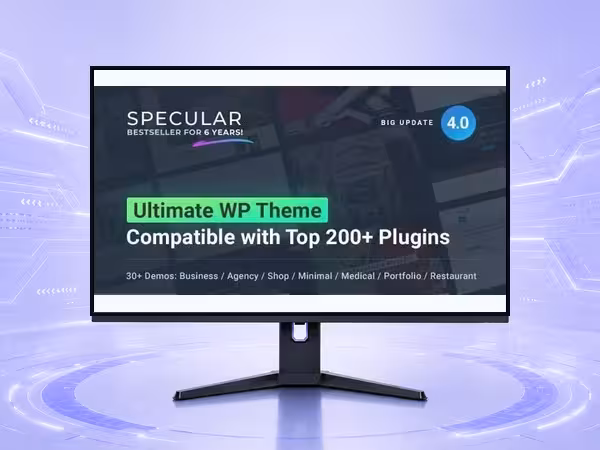 Specular WooCommerce Theme - Responsive Store Builder for eCommerce Websites product preview