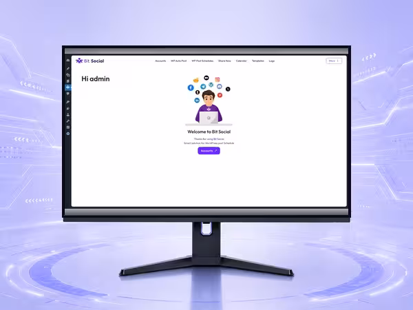 Bit Social Pro WordPress Plugin - Social Marketing and Growth Automation Tools product preview