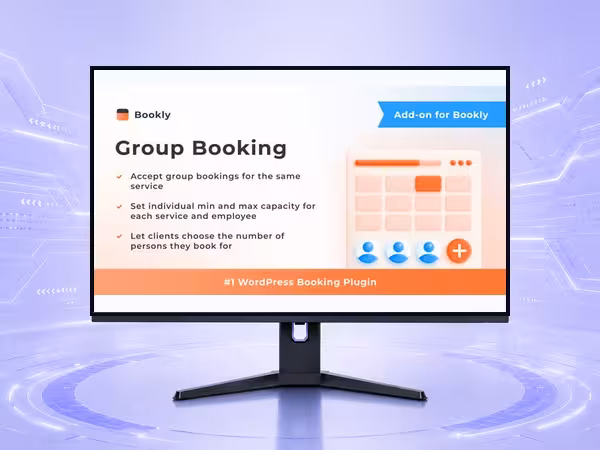 Bookly Group Booking (Add-on) WordPress Plugin - Booking, Calendar, and Scheduling Workflow Tools product preview