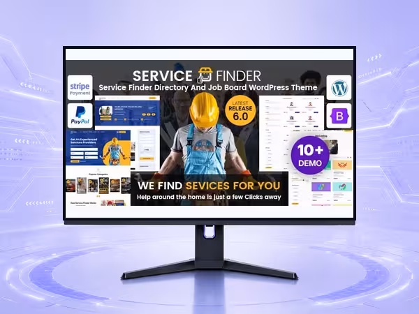 Service Finder WooCommerce Theme - Responsive Store Builder for eCommerce Websites product preview