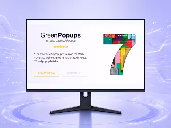 Green Popups (formerly Layered Popups) WordPress Plugin - Form Builder and Data Collection Tools product preview