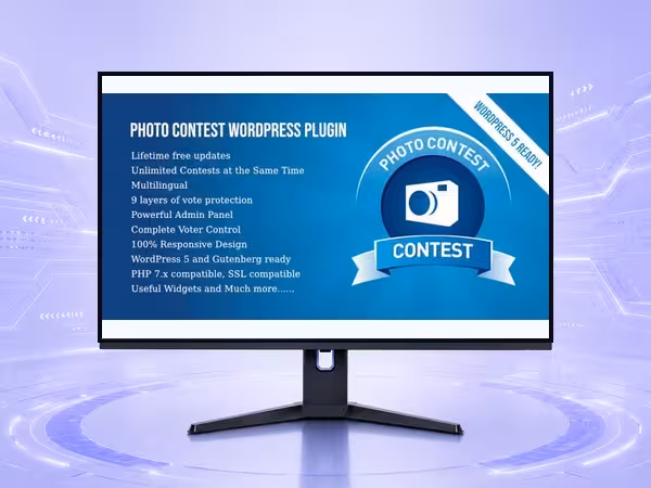 Photo Contest WordPress Plugin - Media, Gallery, and Content Display Tools product preview