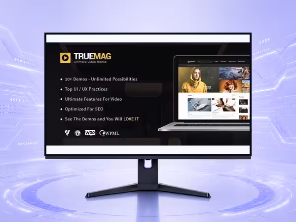 True Mag WordPress Theme - Clean Blog and Magazine Publishing Layout product preview