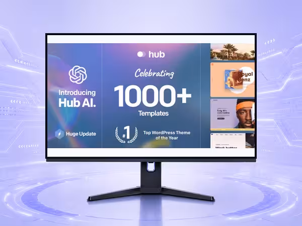 Hub WooCommerce Theme - Responsive Store Builder for eCommerce Websites product preview