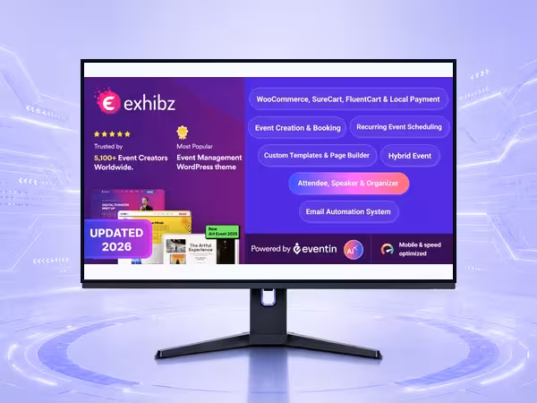 Exhibz WooCommerce Theme - Responsive Store Builder for eCommerce Websites product preview