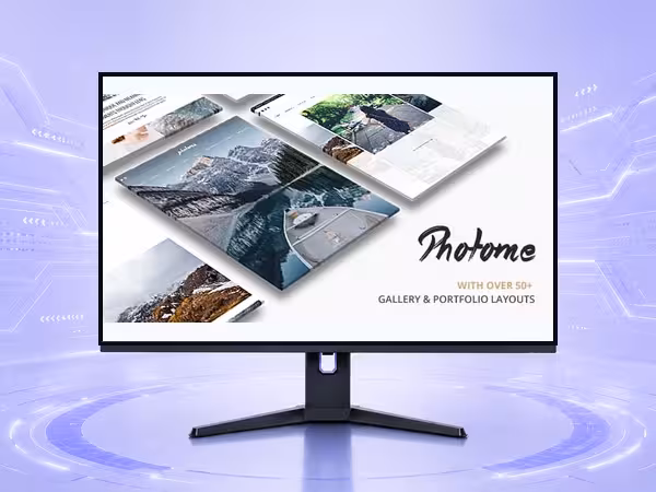 PhotoMe WordPress Theme - Modern Responsive Website Builder Template product preview