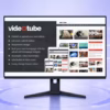 VideoTube WordPress Theme - Clean Blog and Magazine Publishing Layout product preview