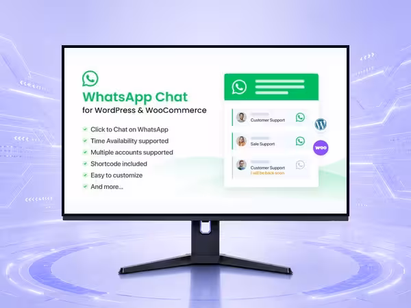 WhatsApp Chat WordPress WordPress Plugin - Social Marketing and Growth Automation Tools product preview
