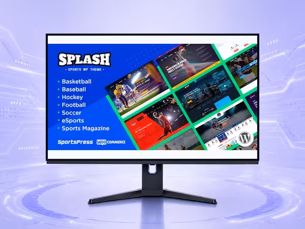 Splash WordPress Theme - Clean Blog and Magazine Publishing Layout product preview