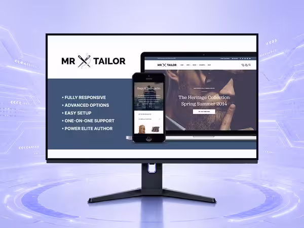 Mr. Tailor WooCommerce Theme - Responsive Store Builder for eCommerce Websites product preview