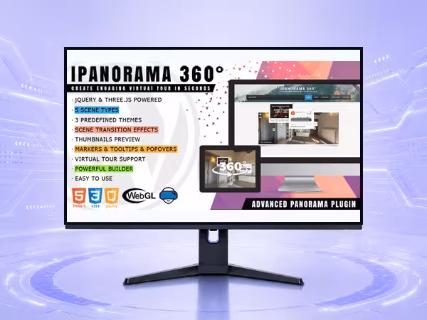 iPanorama 360° WordPress Plugin - Page Builder and Front-End Layout Tools product preview