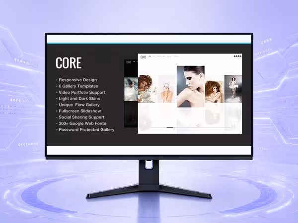 Core WordPress Theme - Clean Blog and Magazine Publishing Layout product preview
