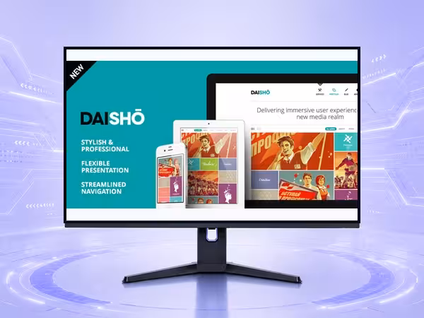Daisho WordPress Theme - Modern Responsive Website Builder Template product preview