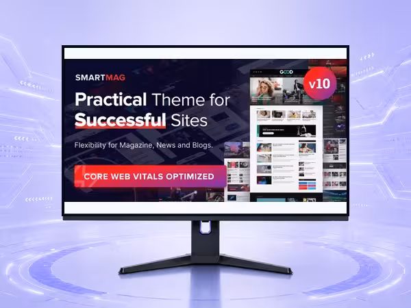 SmartMag WordPress Theme - Clean Blog and Magazine Publishing Layout product preview
