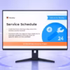 Bookly Service Schedule (Add-on) WordPress Plugin - Booking, Calendar, and Scheduling Workflow Tools product preview