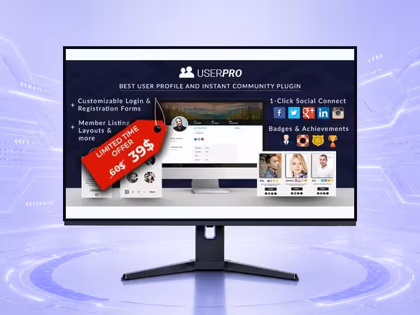 UserPro WordPress Plugin - Membership, User, and Community Tools product preview
