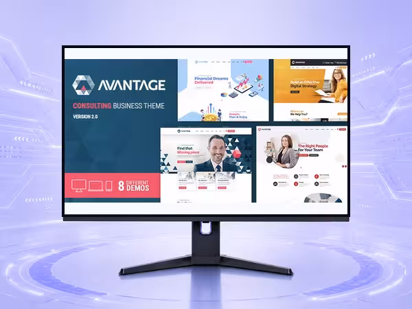 Avantage WordPress Theme - Modern Responsive Website Builder Template product preview