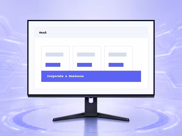 Nest WordPress Theme - Modern Responsive Website Builder Template product preview