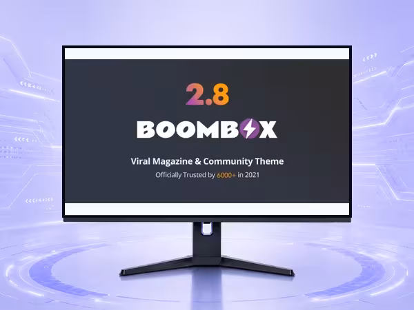 BoomBox WordPress Theme - Clean Blog and Magazine Publishing Layout product preview