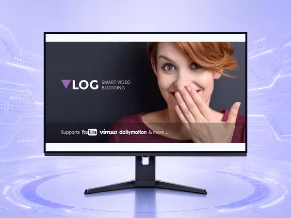 Vlog WordPress Theme - Clean Blog and Magazine Publishing Layout product preview