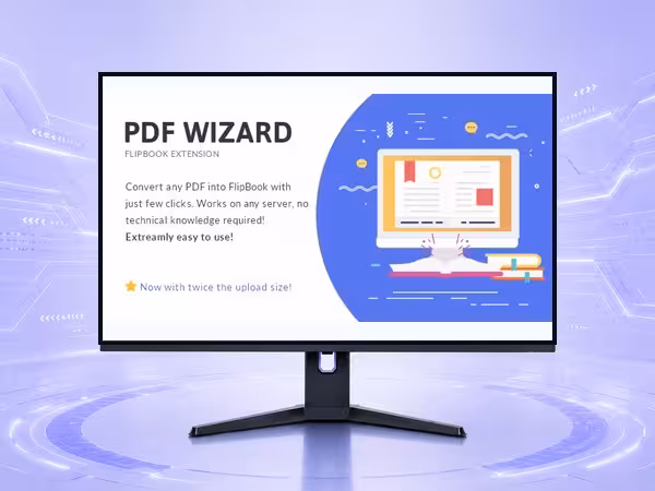 PDF To FlipBook Extension WordPress Plugin - Media, Gallery, and Content Display Tools product preview