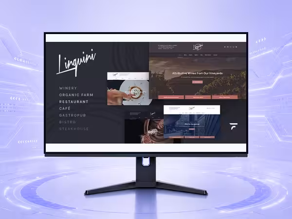 Linguini WordPress Theme - Modern Responsive Website Builder Template product preview