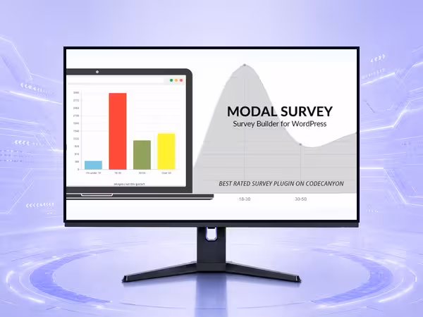 Modal Survey WordPress Plugin - Form Builder and Data Collection Tools product preview